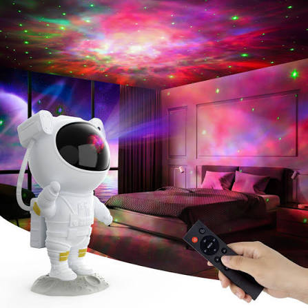 Astronaut Galaxy Projector Night Light – 360°